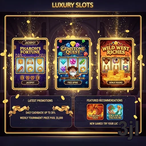 3jl luxury slots promotions